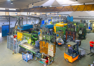 VibroPress Die -casting department view